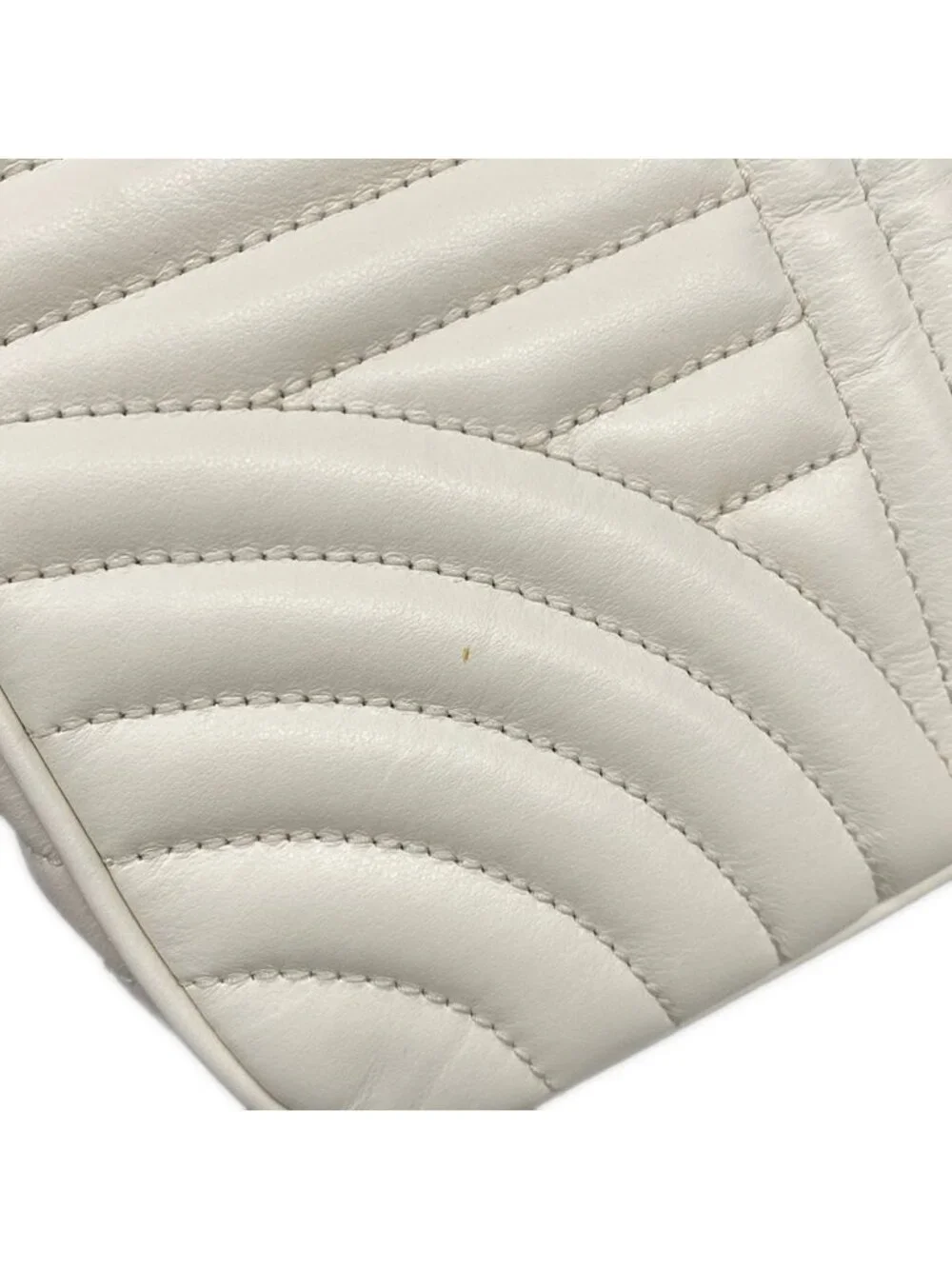 Prada Handbag Diagram White Quilted Leather